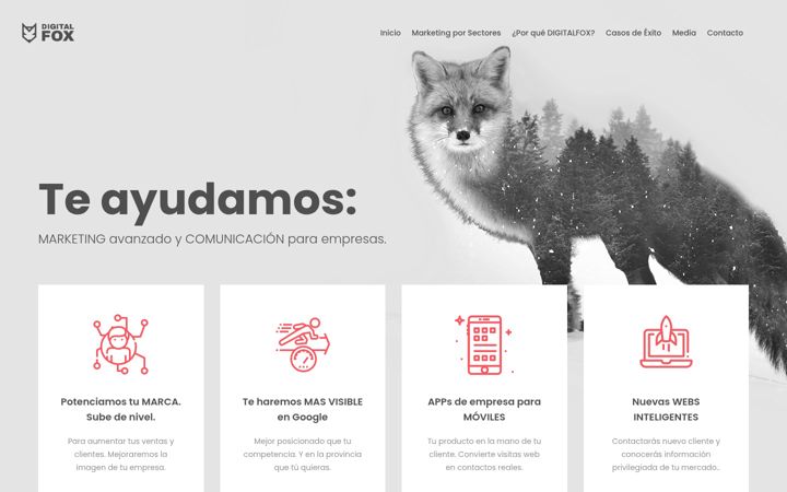 Ekraanipilt saidist digitalfox.es