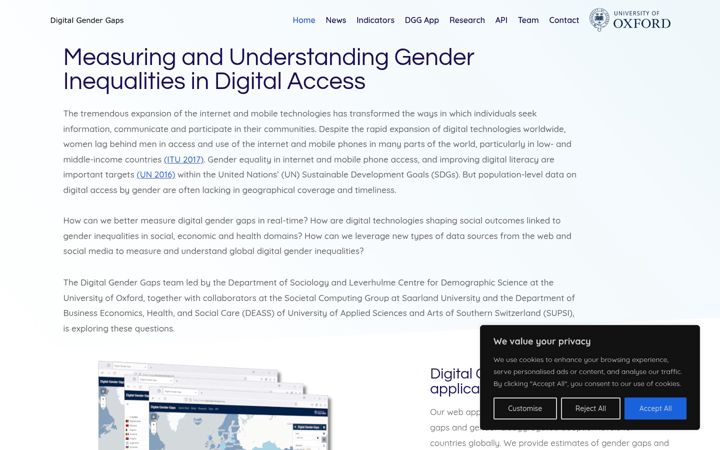 Screenshot of digitalgendergaps.org