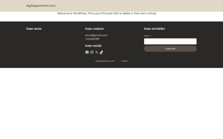 Screenshot of digitalgowtham.com