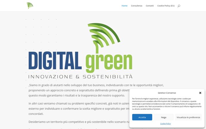 Screenshot von digitalgreensrl.it