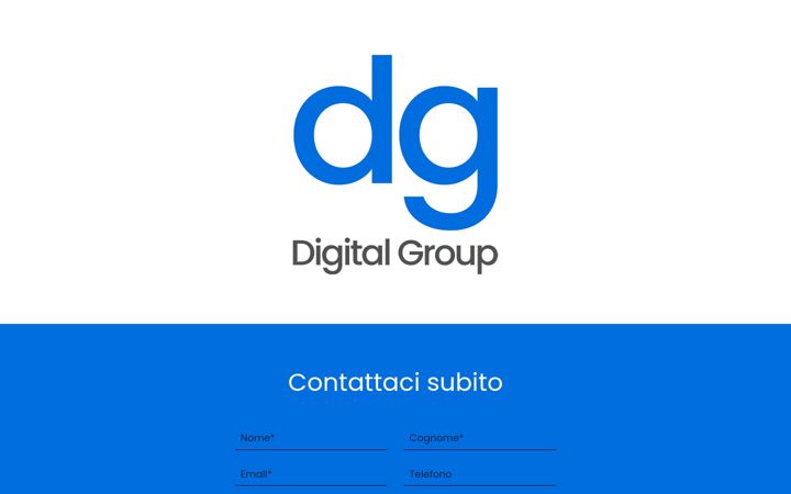 Screenshot von digitalgroupsrls.it