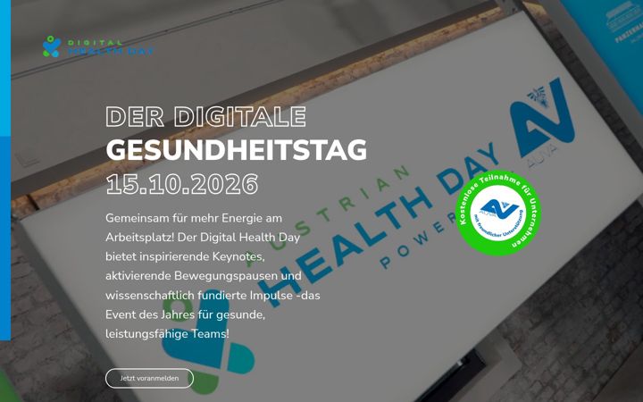 Screenshot of digitalhealthday.com