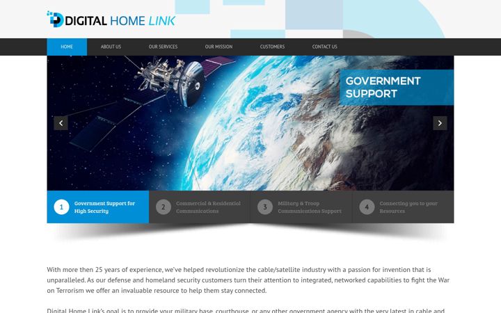 Screenshot ta' digitalhomelink.net