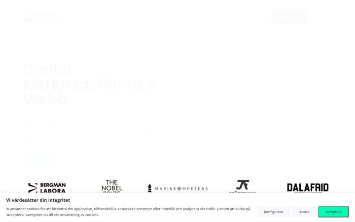 Screenshot di digitalhorisont.se
