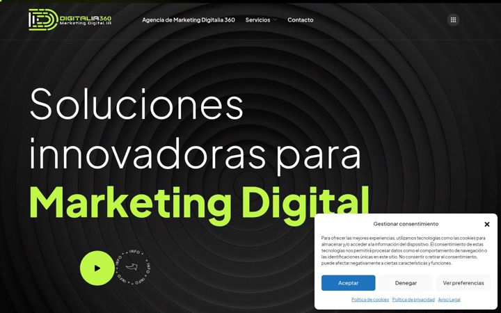 Screenshot of digitalia360.com
