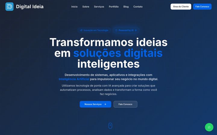Captura de pantalla de digitalideia.com.br