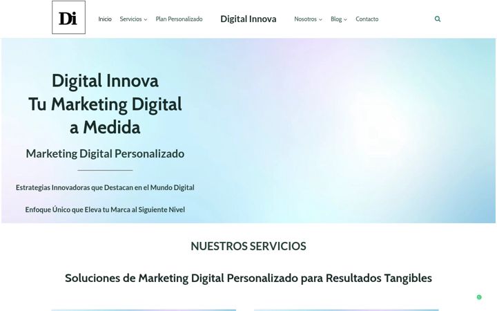 Ekraanipilt saidist digitalinnova.es