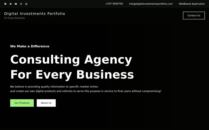 Screenshot of digitalinvestmentsportfolio.com