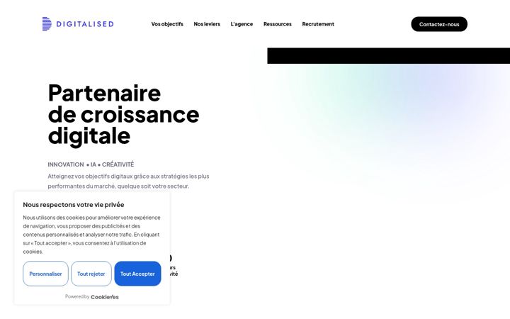 Екранна снимка на digitalised.io