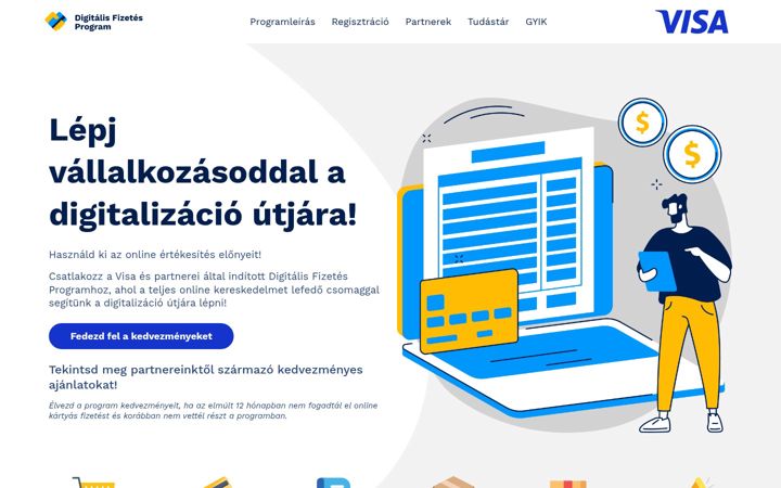 Screenshot of digitalisfizetesprogram.hu