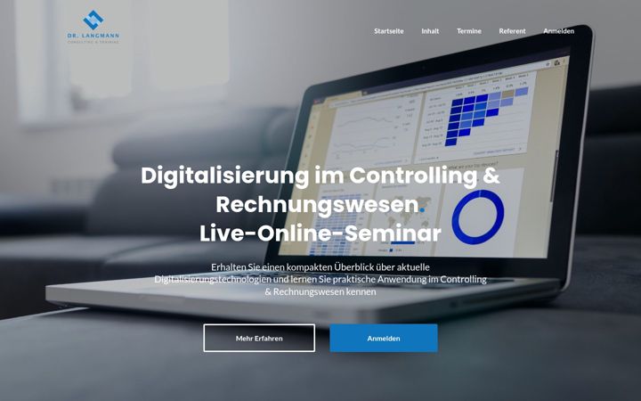 Screenshot di digitalisierung-controlling.de