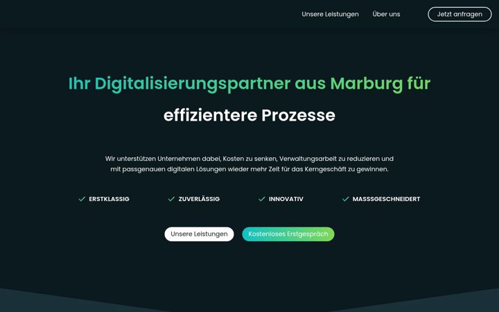 Screenshot of digitalisierungsreif.de