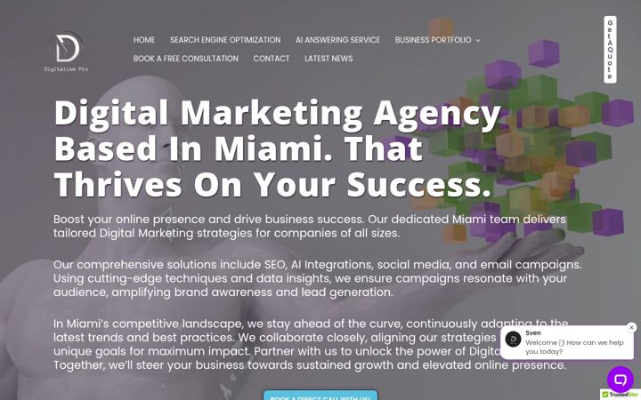 Screenshot of digitalismpro.com