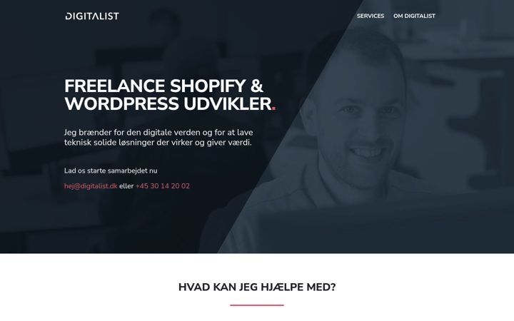 Captura de pantalla de digitalist.dk