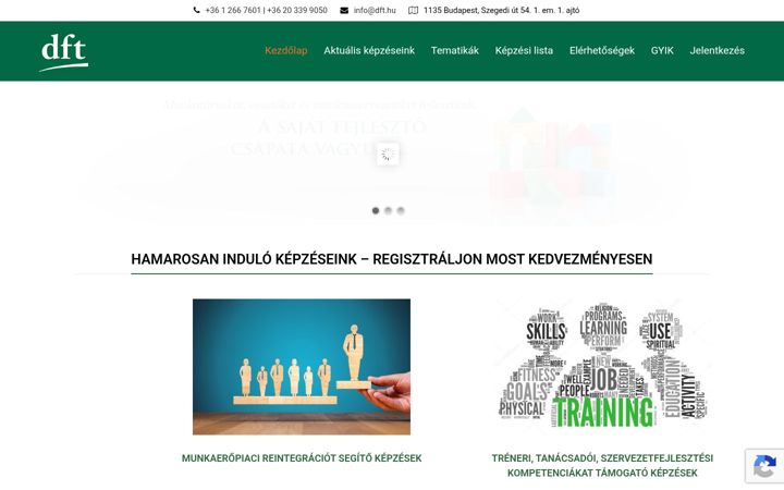 Screenshot of digitalistrening.hu