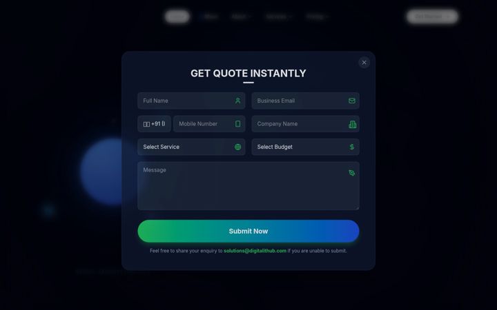 Screenshot of digitalithub.com