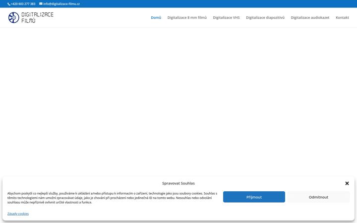Skærmbillede af digitalizace-filmu.cz