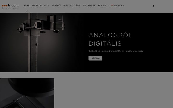 Screenshot of digitalizalas.eu