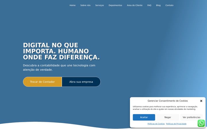 Captura de pantalla de digitalizeicontabilidade.com.br