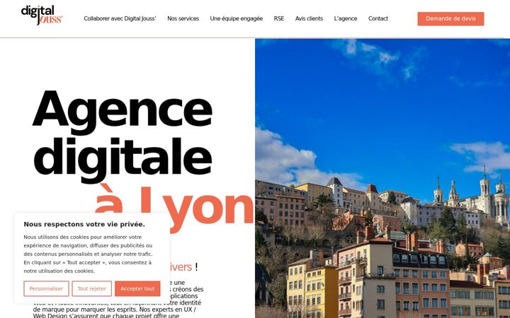 Ekrānuzņēmums no digitaljouss-lyon.fr