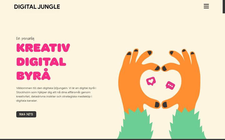 Screenshot di digitaljungle.se
