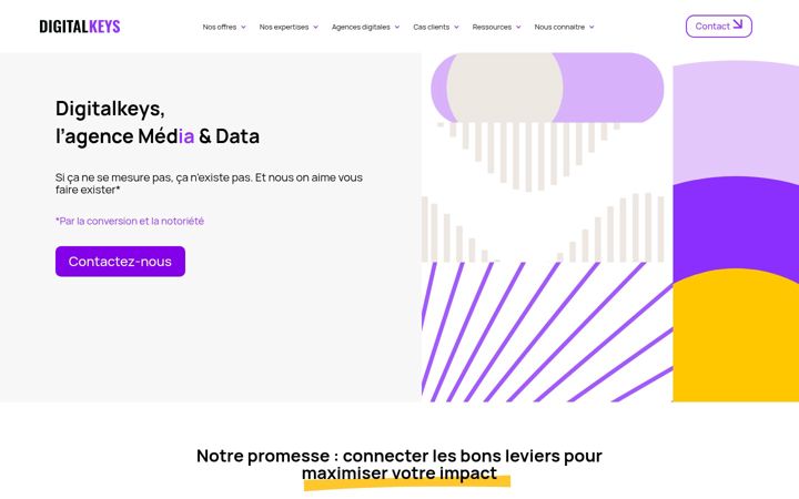 Ekrānuzņēmums no digitalkeys.fr