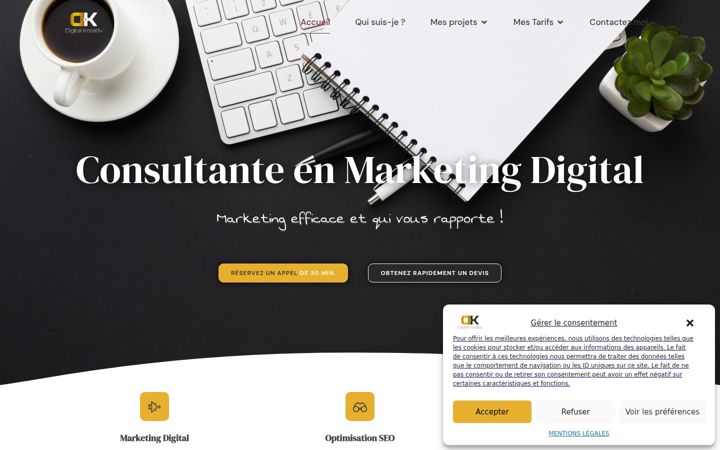 Ekrānuzņēmums no digitalkreativ.fr