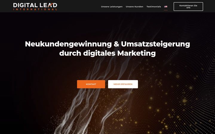 Screenshot of digitalleadinternational.com