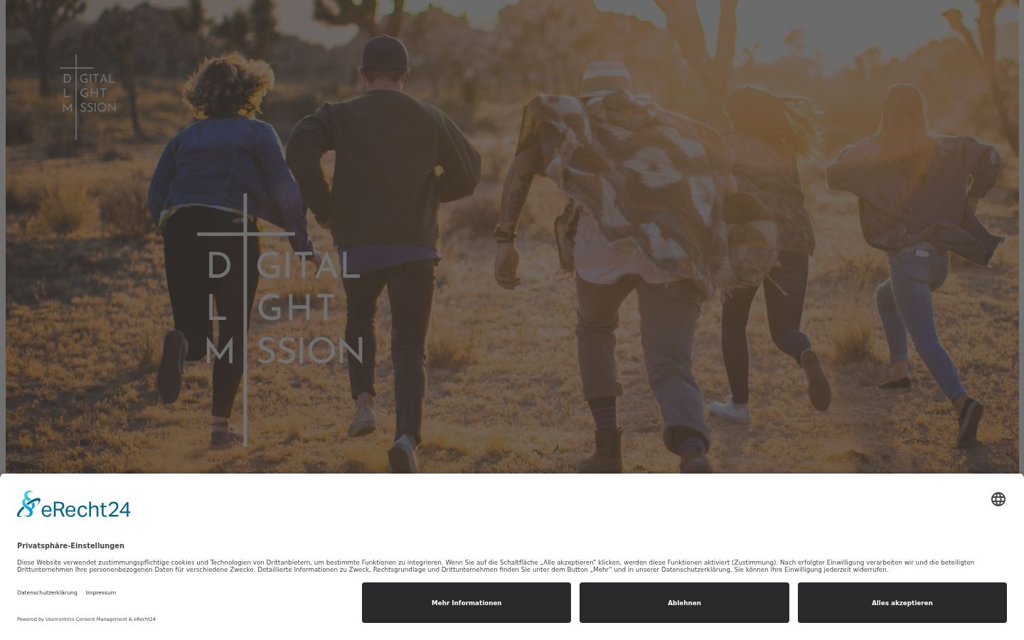 Screenshot tal-banner tal-kunsens muri qabel kwalunkwe interazzjoni