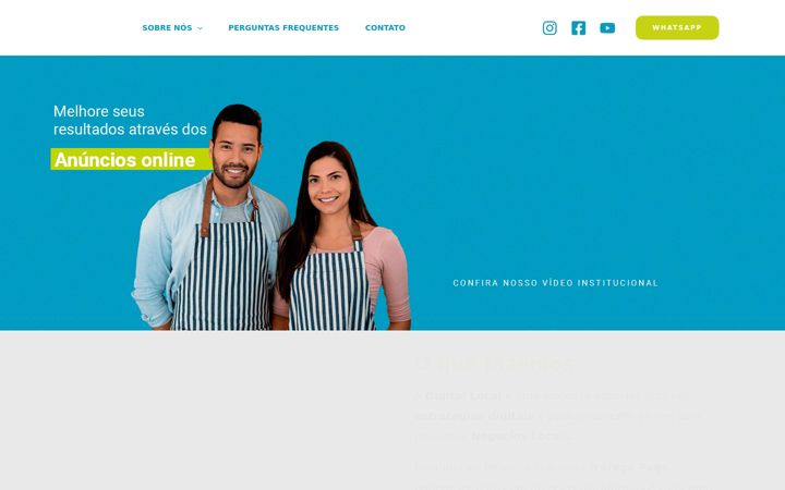 Captura de pantalla de digitallocal.com.br