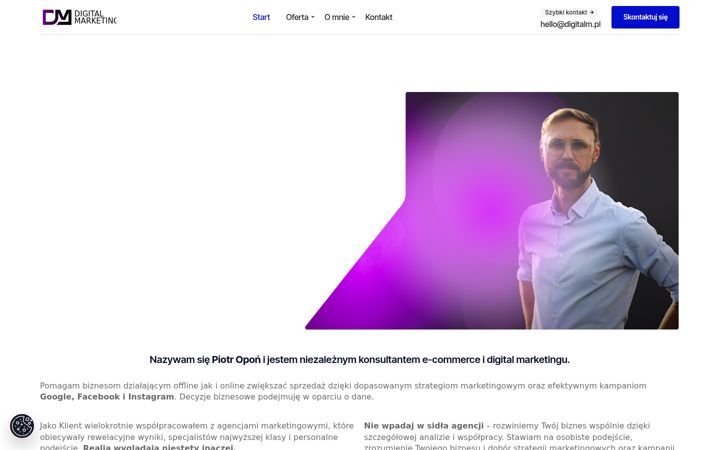 Snimka zaslona za digitalm.pl