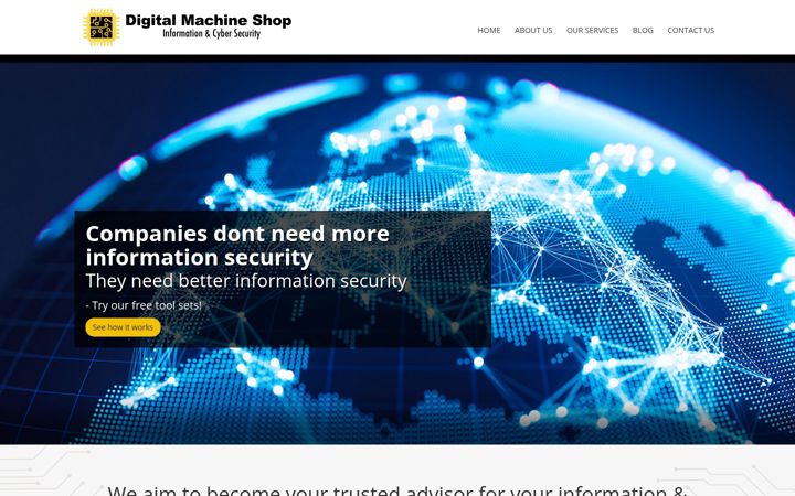 Screenshot του digitalmachineshop.ca