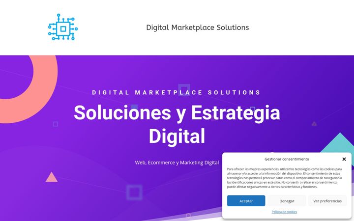 Screenshot of digitalmarketplacesolutions.com