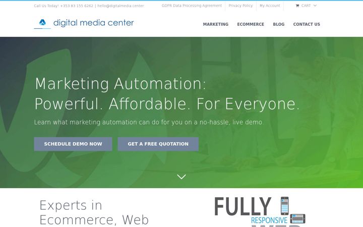 Screenshot of digitalmedia.center