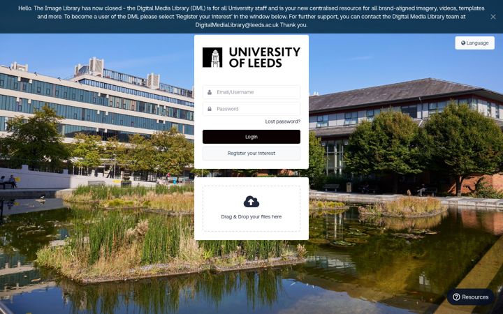 Zrzut ekranu digitalmedialibrary.leeds.ac.uk