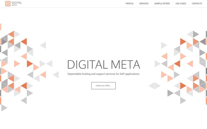 Screenshot of digitalmeta.com
