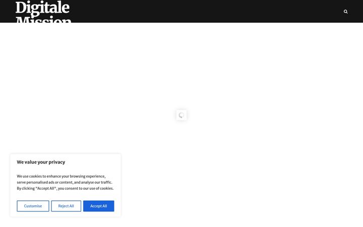 Ekrānuzņēmums no digitalmission.eu