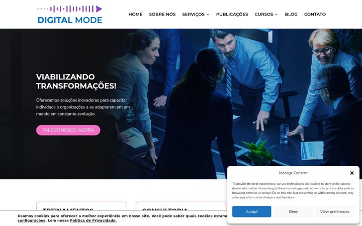 Captura de pantalla de digitalmode.com.br