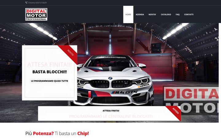 Screenshot of digitalmotor.it