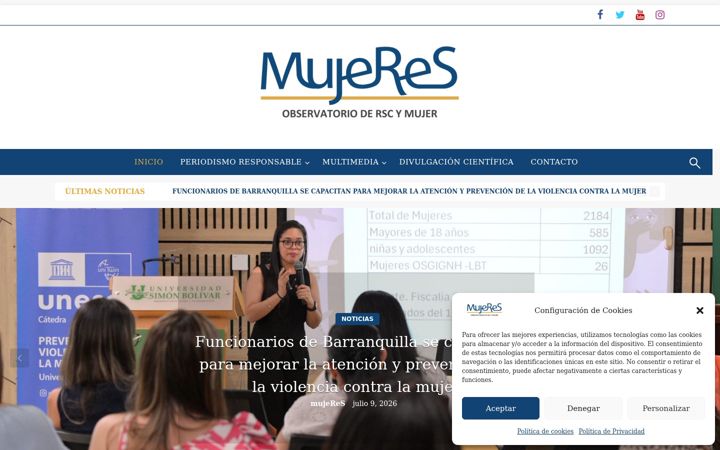 Screenshot of digitalmujeres.com