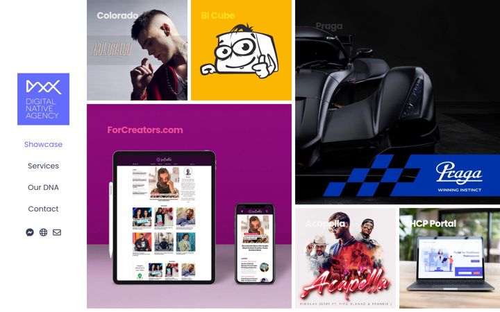 Screenshot of digitalnativeagency.eu