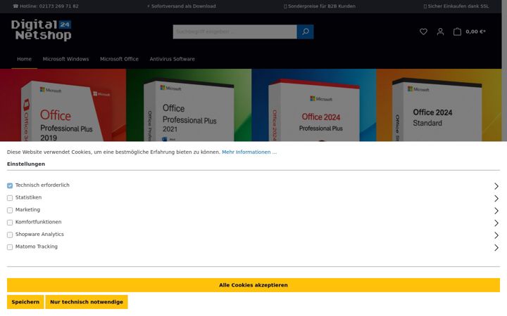 Screenshot of digitalnetshop24.de