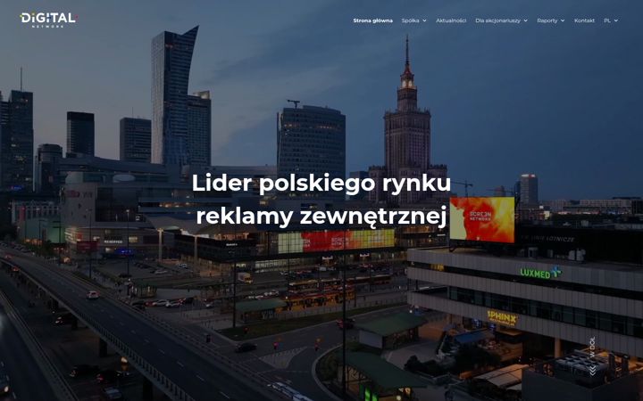 Snimka zaslona za digitalnetwork.pl