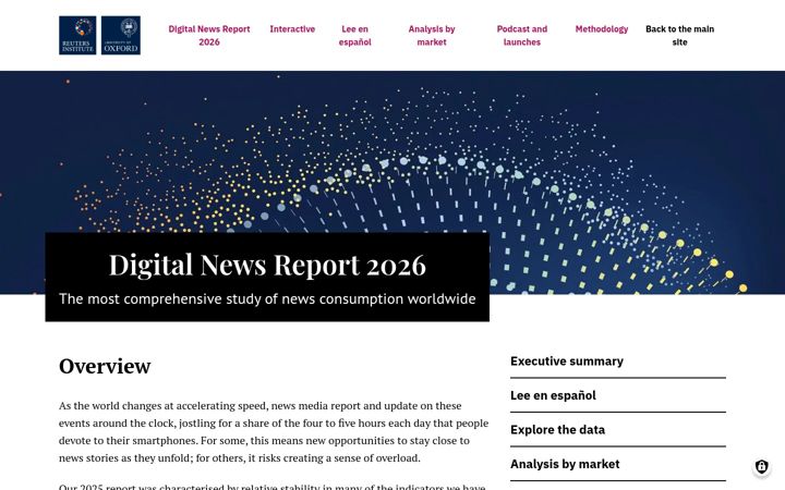 Screenshot of digitalnewsreport.org