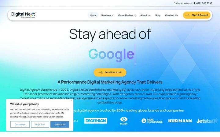 Zrzut ekranu digitalnext.co.uk