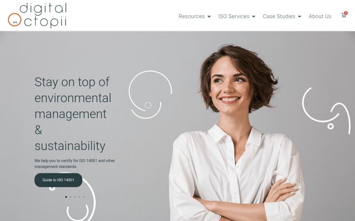 Screenshot of digitaloctopii.com