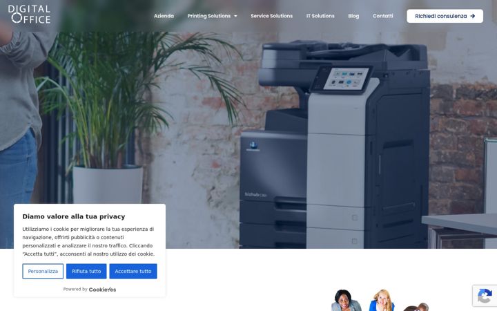 Screenshot of digitalofficevr.it