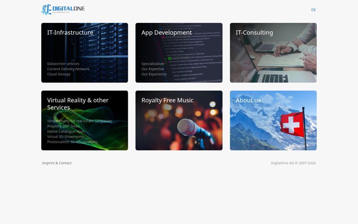 Screenshot of digitalone.com