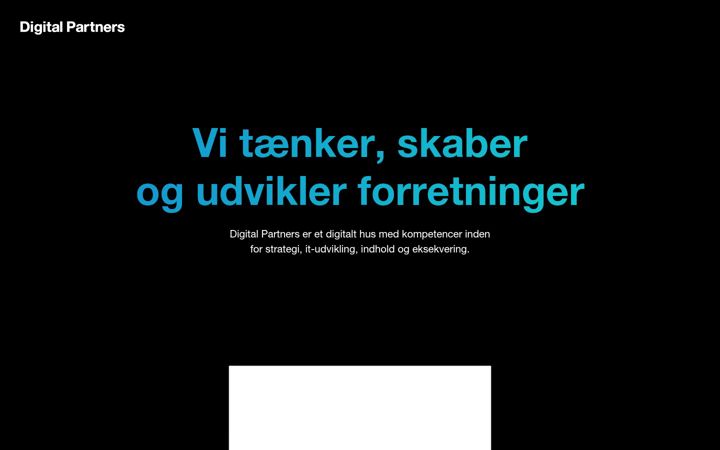 Screenshot of digitalpartners.dk