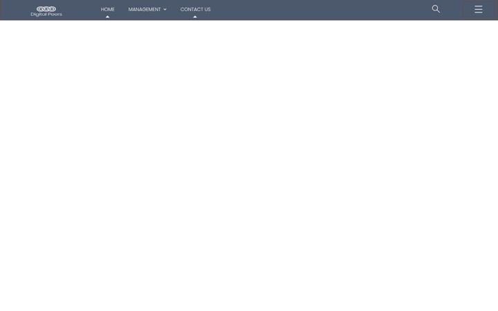 Екранна снимка на digitalpeers.io